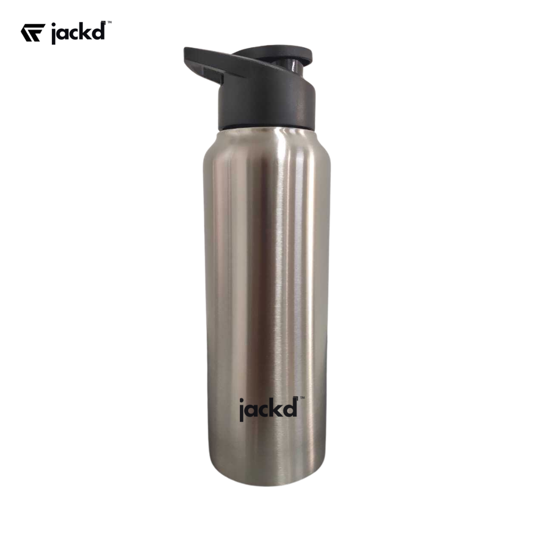 Jacked Actives Insulated Stainless Steel Water Bottle – 24oz (750ml)