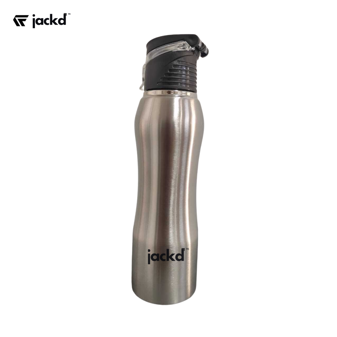 Jacked Actives Insulated Stainless Steel Water Bottle – 24oz (750ml)