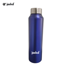 Jacked Stainless Steel Water Bottle – 1 Litre, Dark Blue