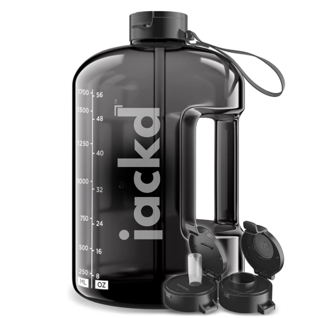 Jackd 1-Gallon Water Bottle with Time Marker – Stay Hydrated, Stay Strong