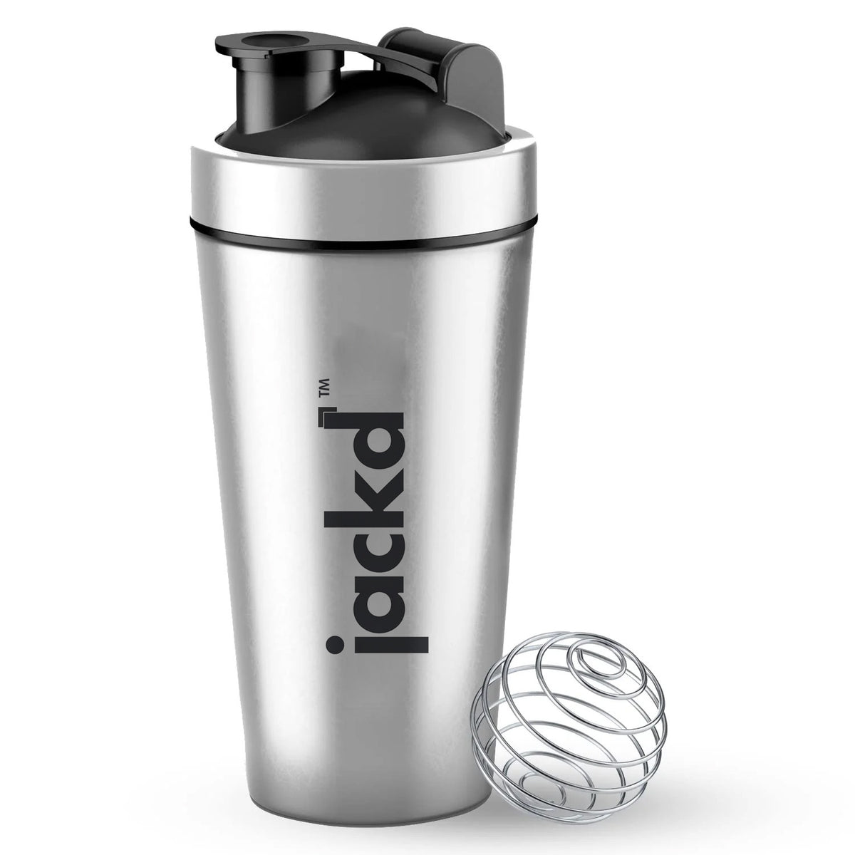 Jackd Premium Stainless Steel Gym Shaker Bottle